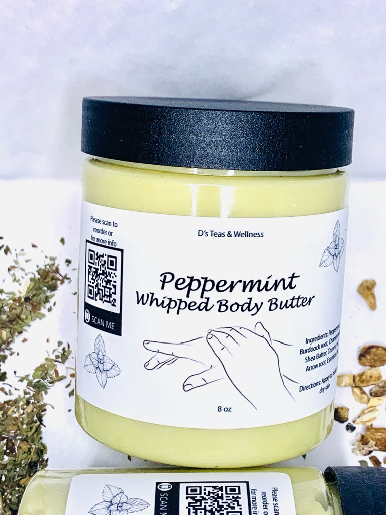 Peppermint Whipped Body Butter