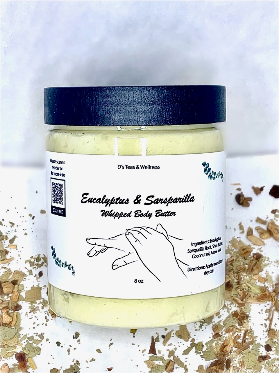 Eucalyptus & Sarsparilla Whipped Body Butter