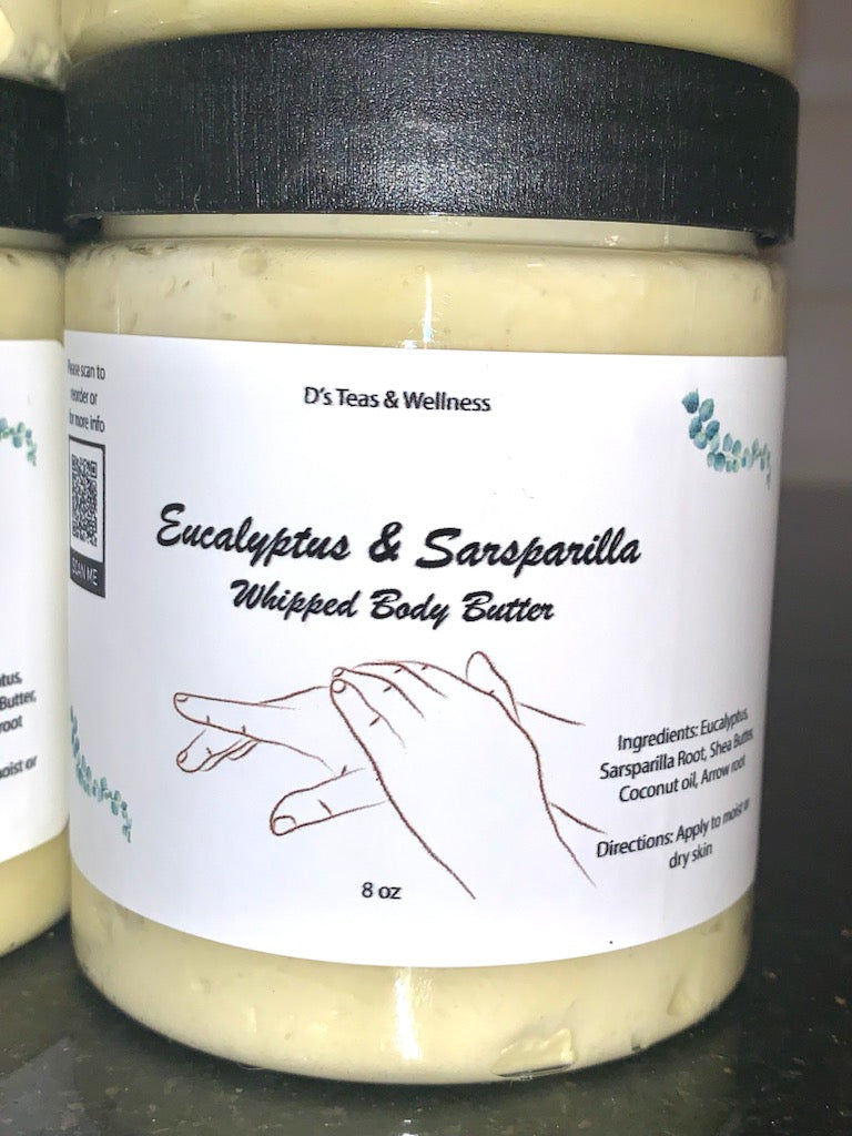 Eucalyptus & Sarsparilla Whipped Body Butter